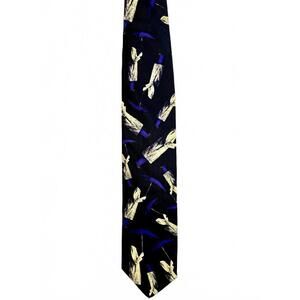Cirque du Soleil Silk Tie Studio Silks by Ralph Marlin USA 56” Umbrella Figure